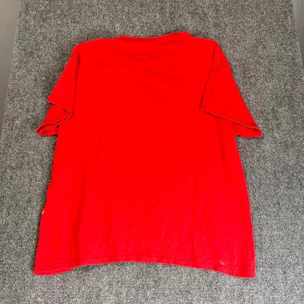 Harley Quinn Shirt Mens XL Extra Large Red Short Sleeve Comics‎ Movie EUC - Picture 3 of 7